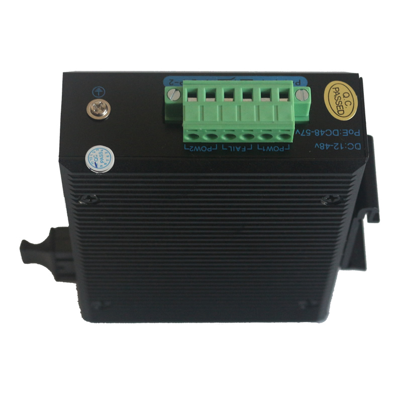 1 Optical and 1 Electrical 100Mbps Industrial Ethernet Switch OX-202-1S1T-SC20