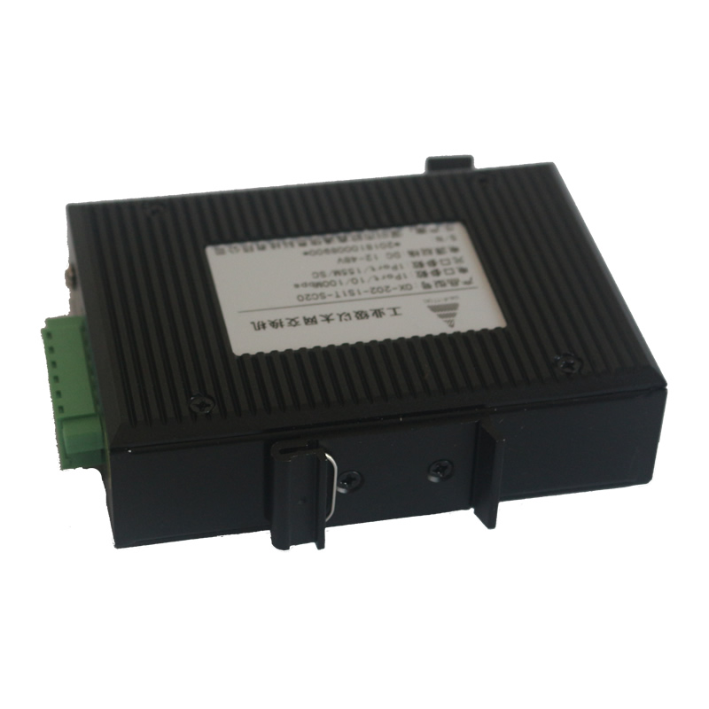1 Optical and 1 Electrical 100Mbps Industrial Ethernet Switch OX-202-1S1T-SC20