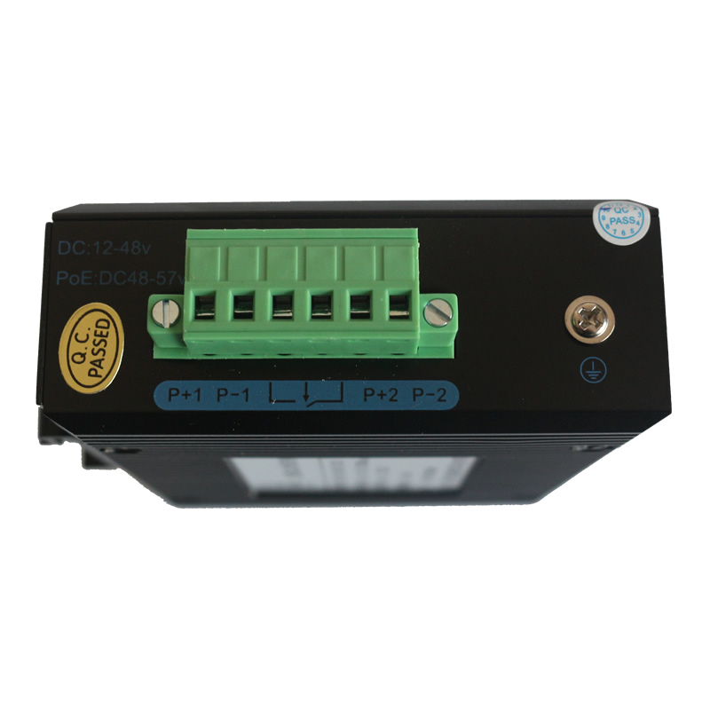 1-Optical 2-Electric Gigabit Industrial Ethernet Switch OX-203G-1GS2GT-SC20