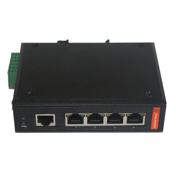Industrial grade 5-port 100Mbps unmanaged Ethernet switch OX-205