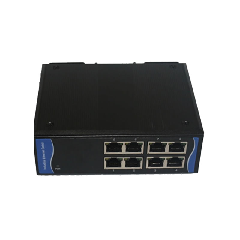 Industrial grade 8-port 100Mbps unmanaged Ethernet switch OX-208