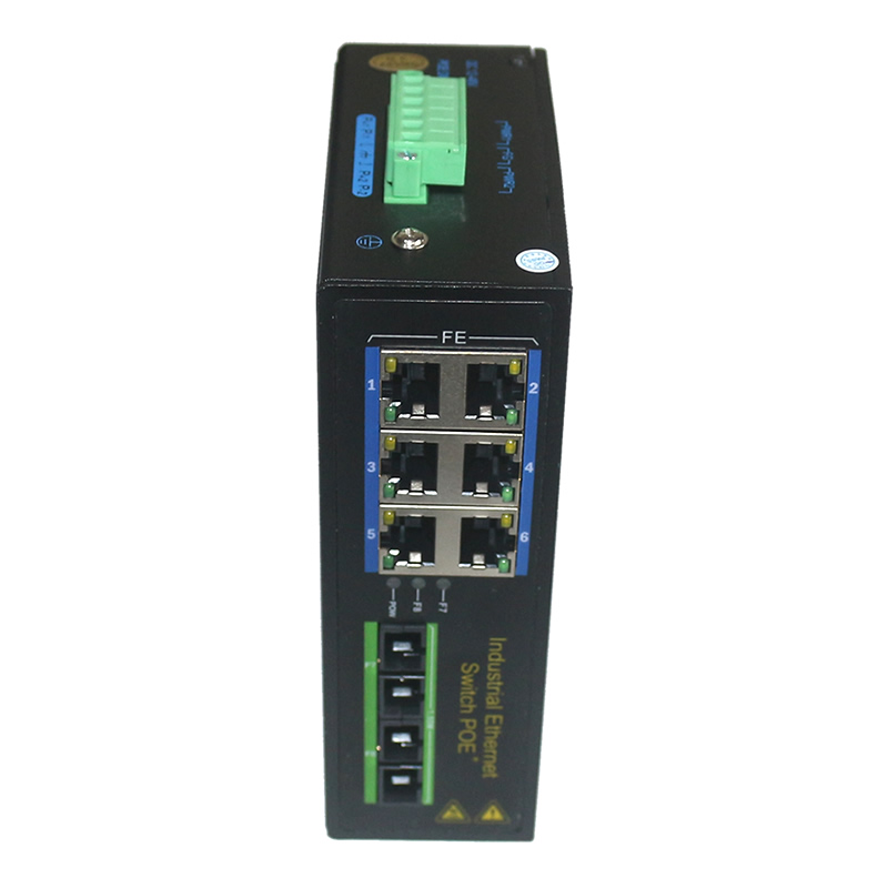 100Mbps 2 optical 6 electrical industrial grade Ethernet switch OX-208-2S6T-SC20