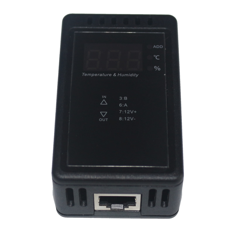 Dedicated RS485 networked temperature and humidity sensor OX-TH08 for computer rooms